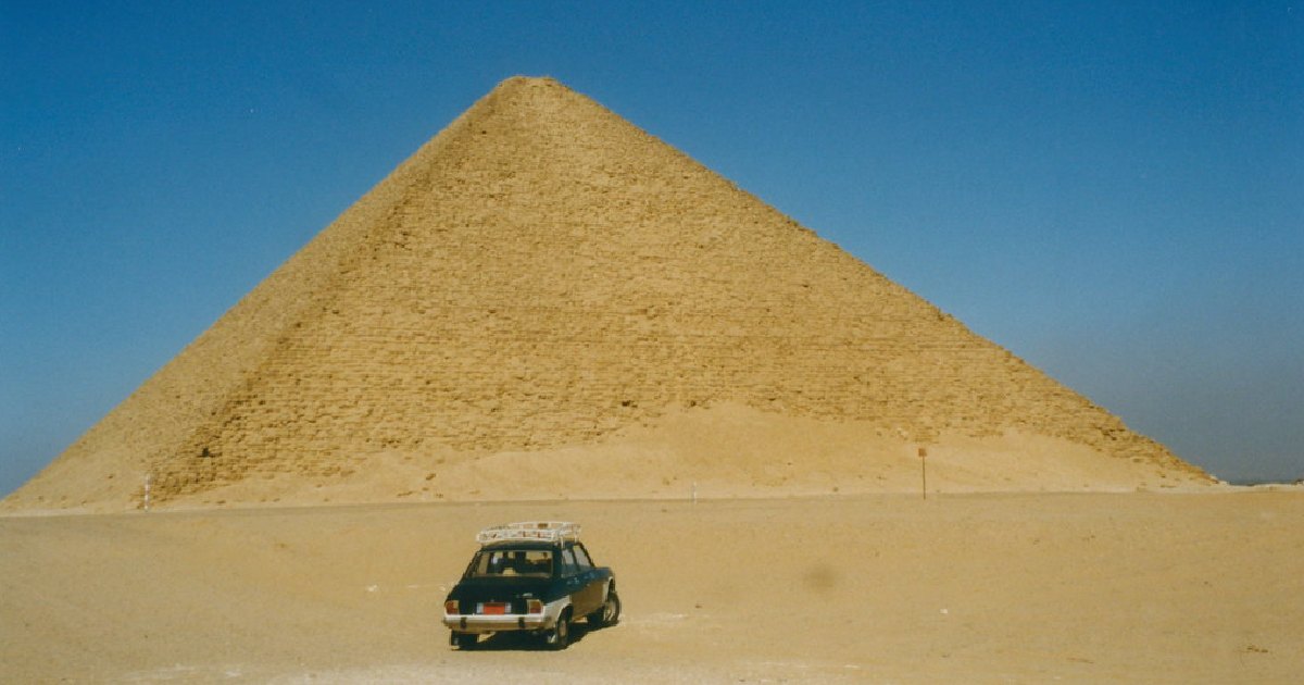 Red Pyramid - largest pyramids in the world