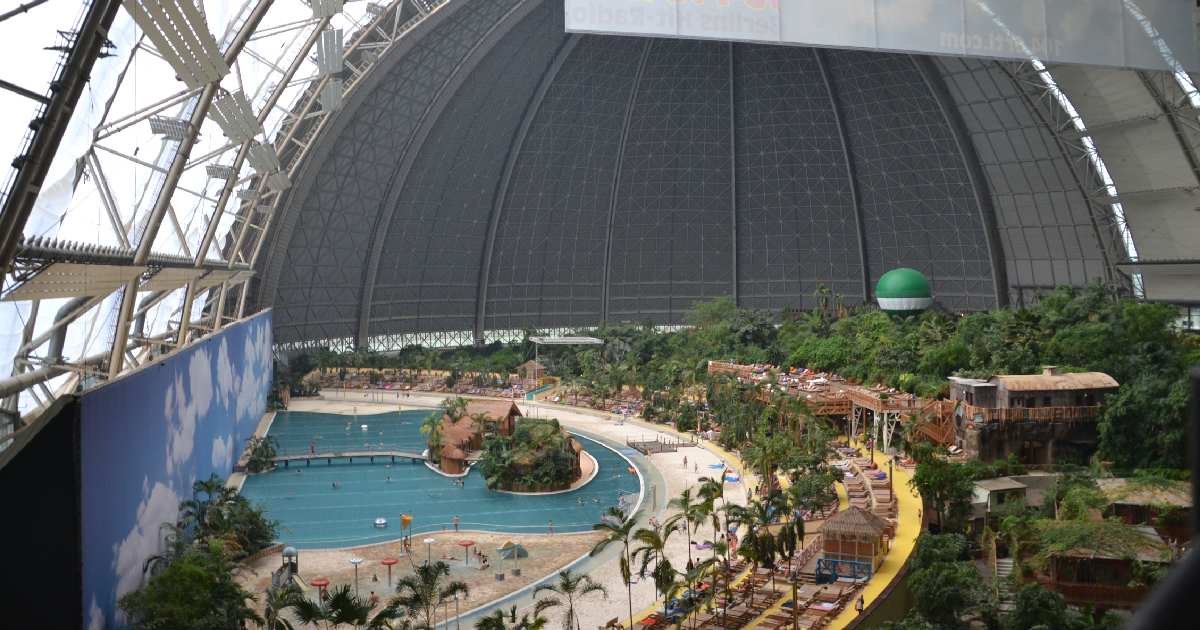 Tropical Islands Resort - largest indoor water parks in the world
