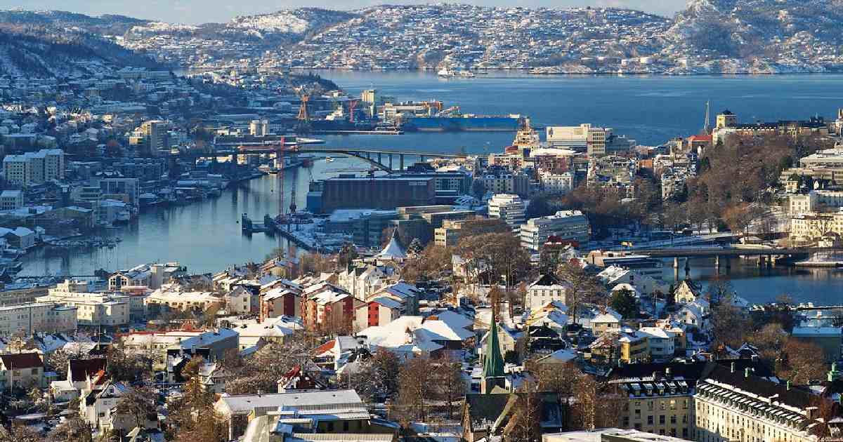 Bergen - biggest cities in norway