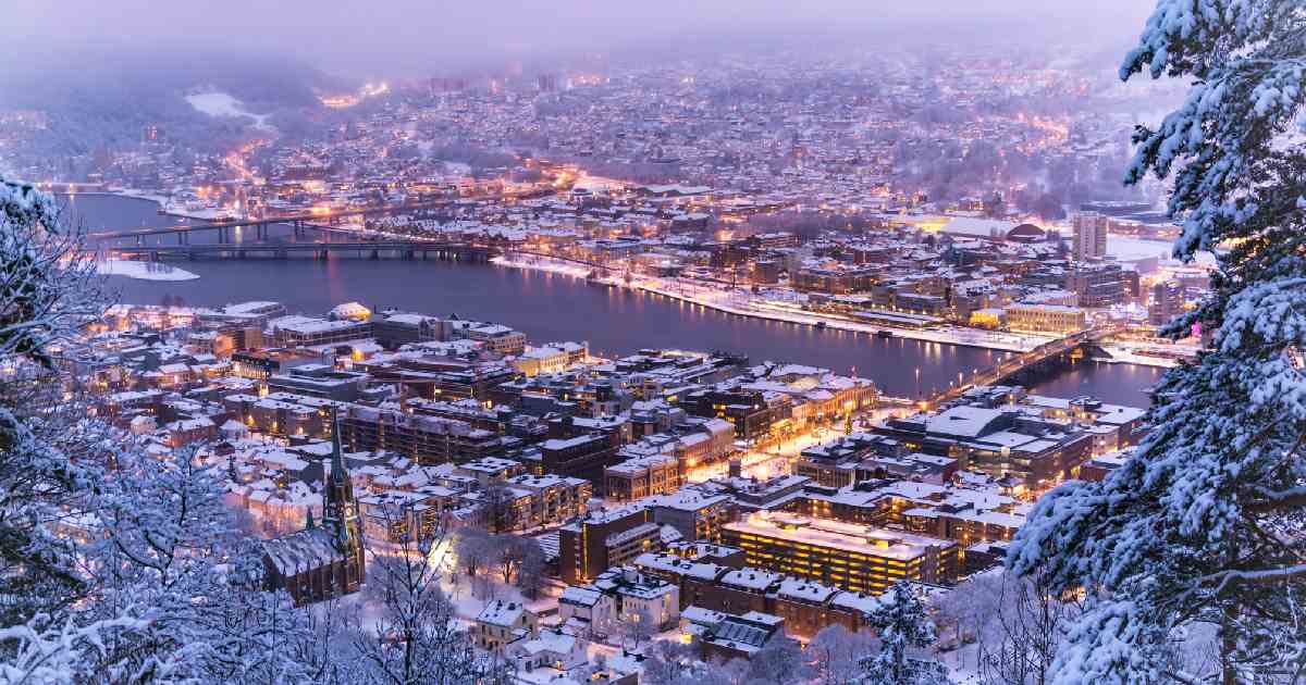 Drammen - biggest cities in norway