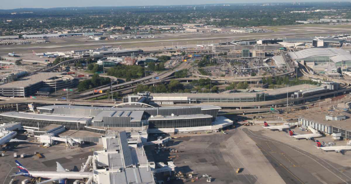 John F. Kennedy International Airport (JFK) - largest airports in us by by passenger traffic and area