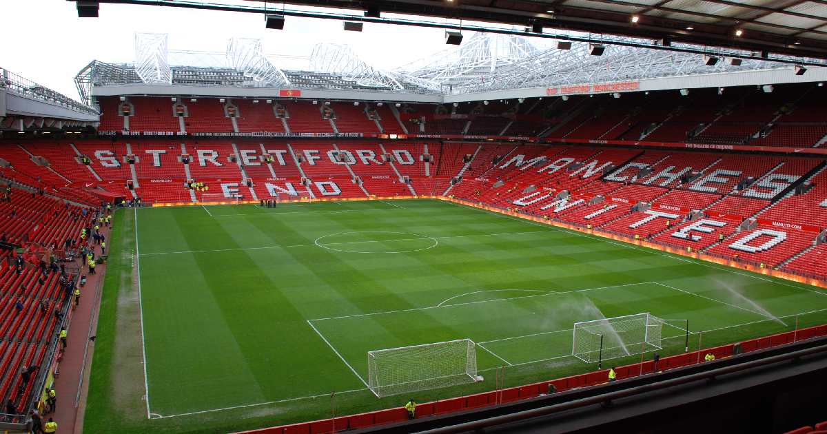 Old Trafford - largest football stadiums in europe