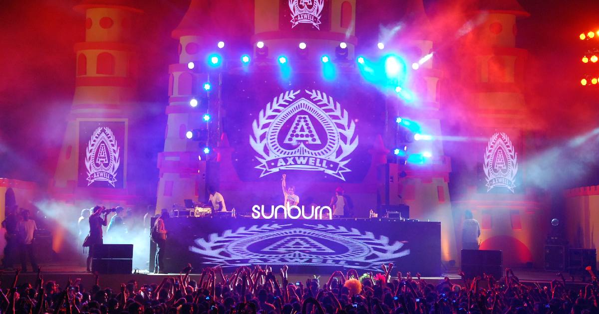 Sunburn Festival - largest edm festivals in the world