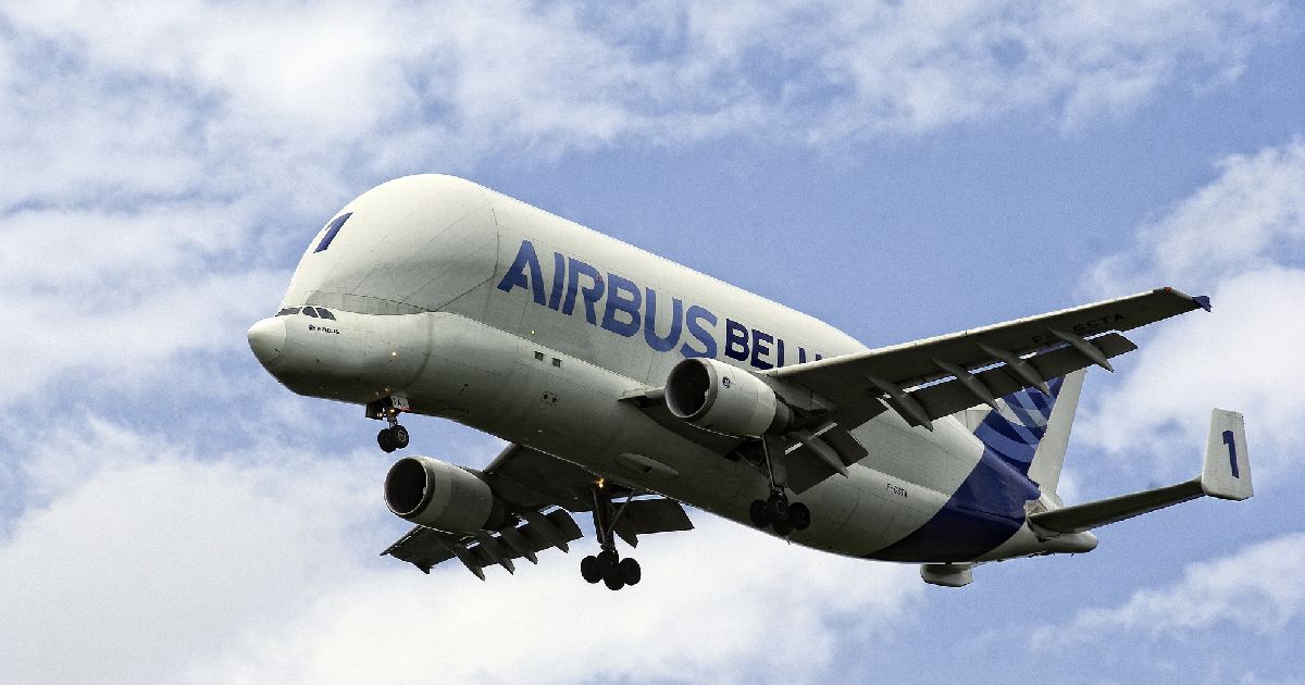 Airbus A300-600ST Beluga - largest cargo planes in the world