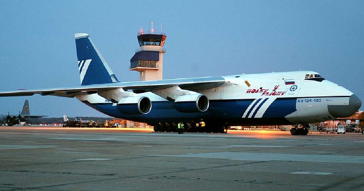 Antonov An-124 Condor - largest cargo planes in the world