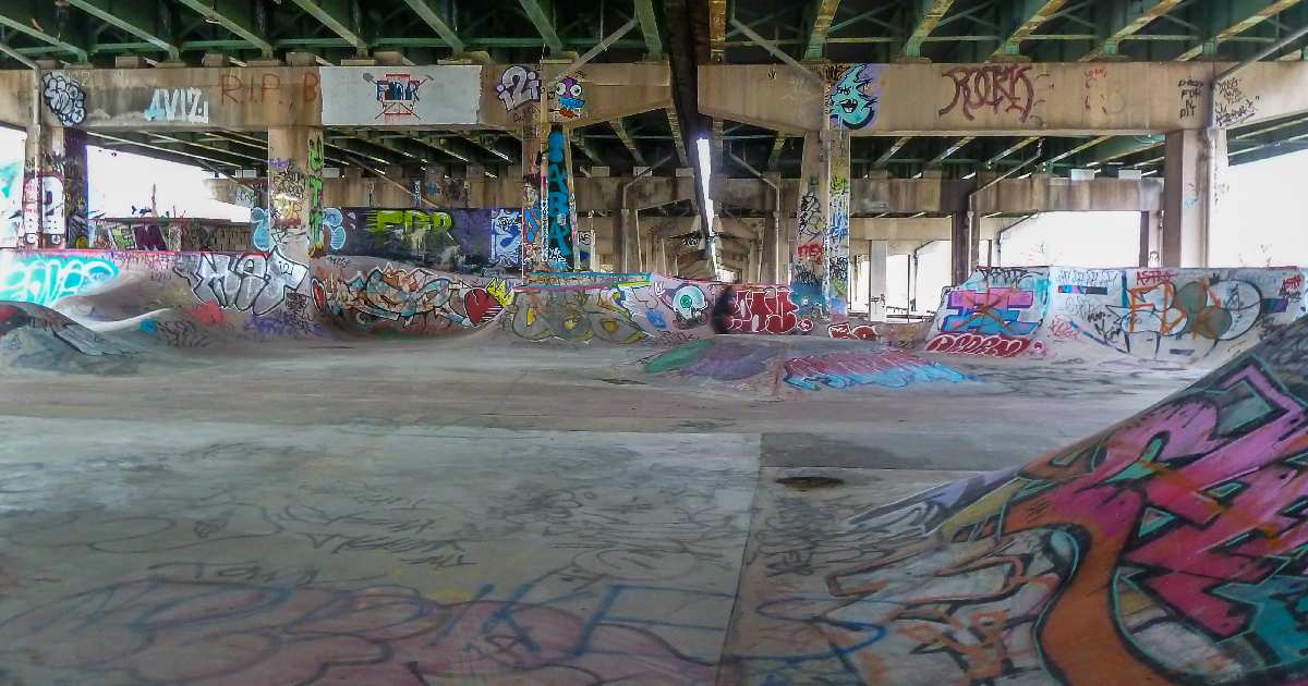 FDR Skatepark - largest skateparks in the us