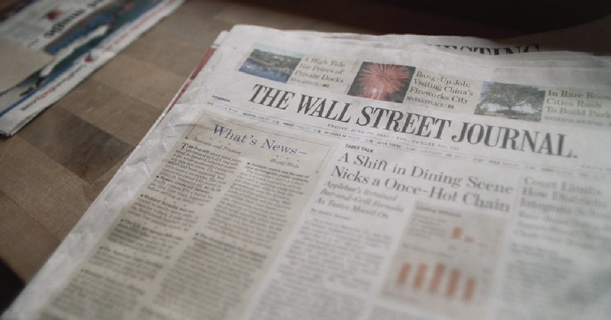 The Wall Street Journal - largest newspapers in us